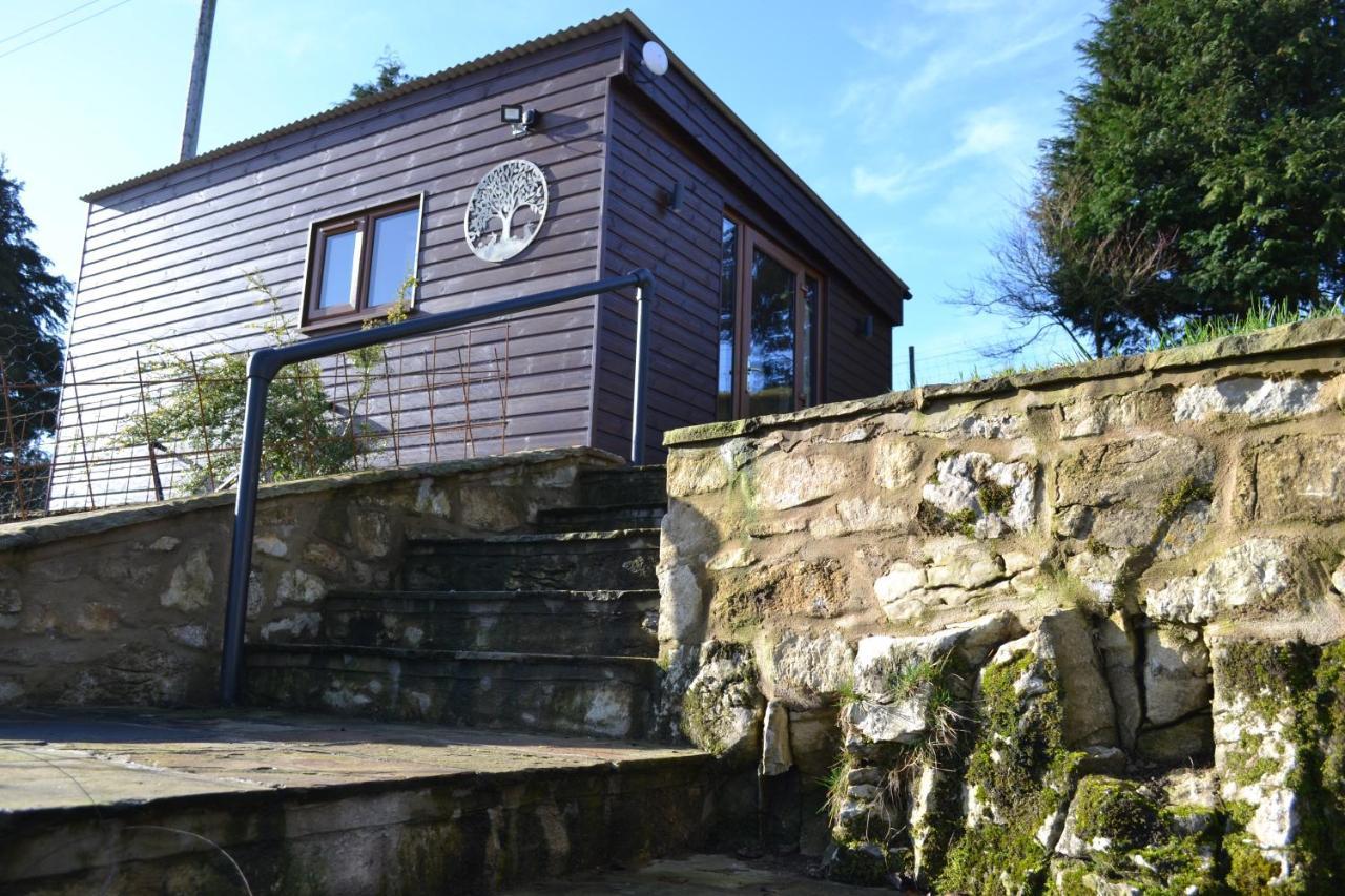 The Warren Lodge Cabin At Ashes Farm, Near Settle Bagian luar foto