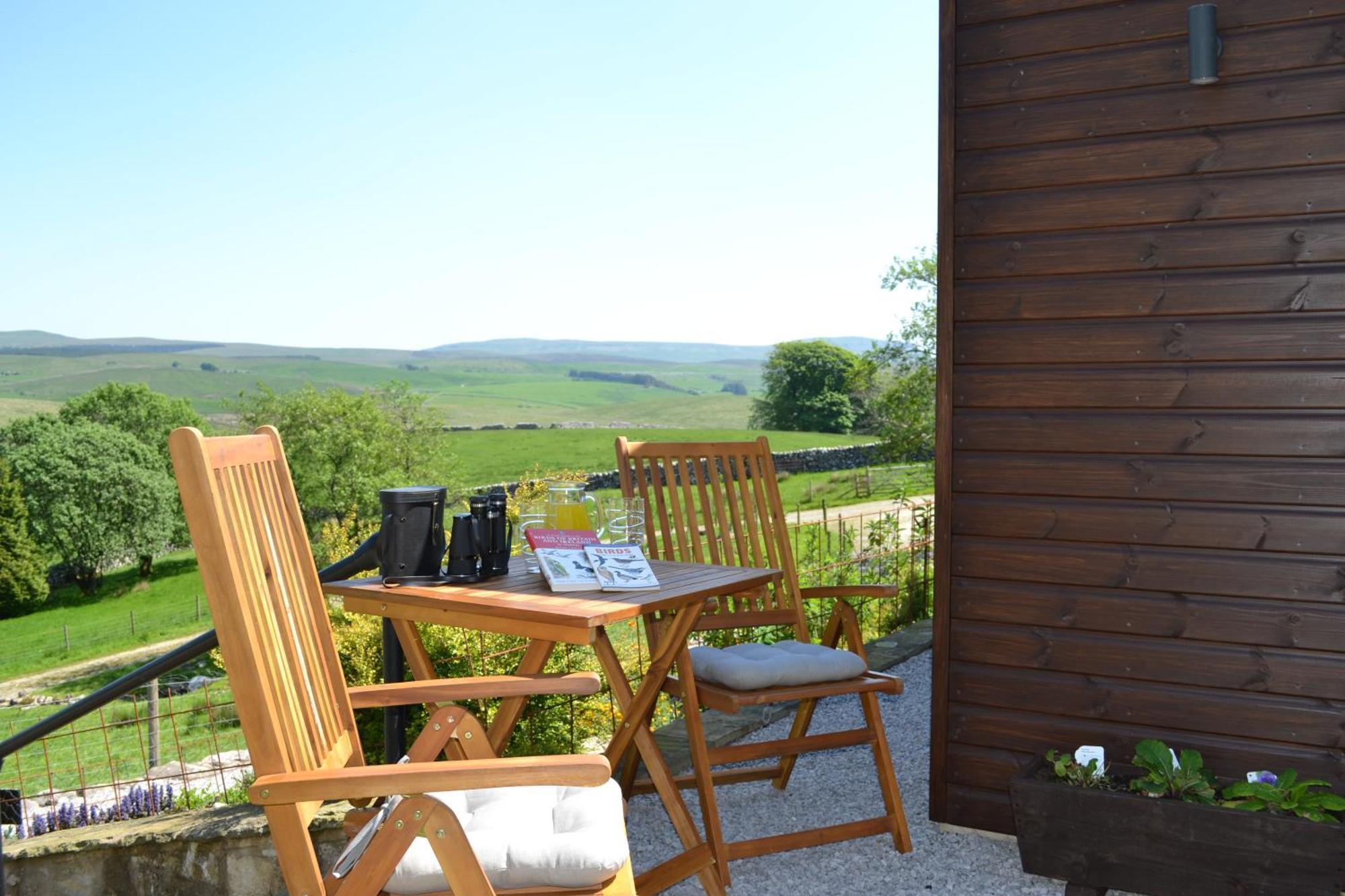 The Warren Lodge Cabin At Ashes Farm, Near Settle Bagian luar foto